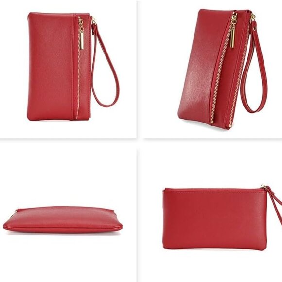 Lightweight PU Leather Wristlet Wallet for Women - Perfect for Daily Use - Picture 3 of 7